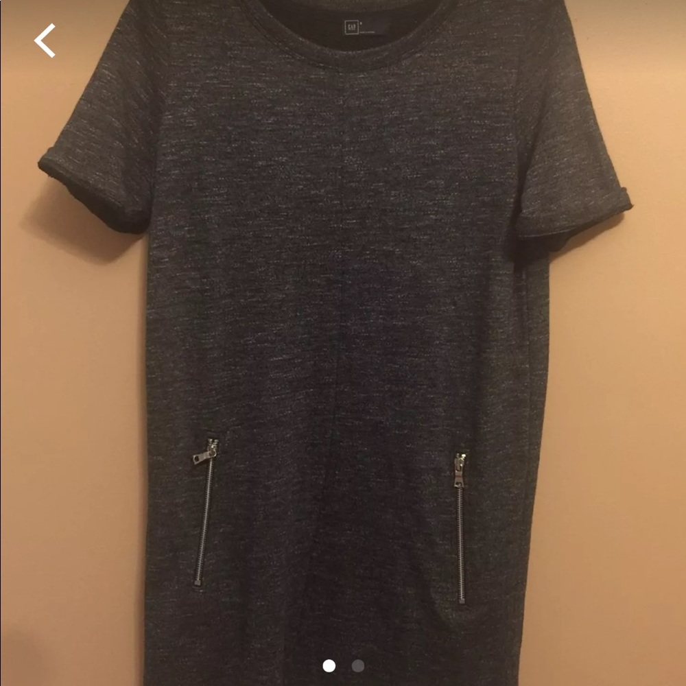 Gray knee length women’s dress